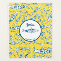 Patrón portugués de sardinas de Lisboa Azulejos am