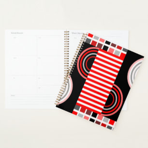 Agenda Patrón Retro Bauhaus