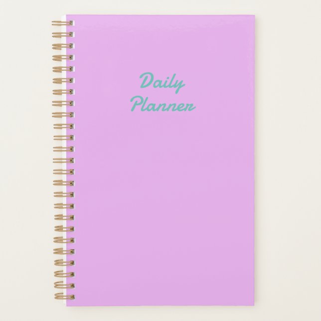 Agenda Patrón rosa  (Anverso)