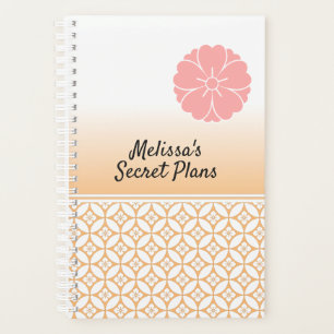 Agenda Patrón Shippou japonés clásico y Escudo Sakura