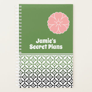 Agenda Patrón shippou japonés tradicional y sakura