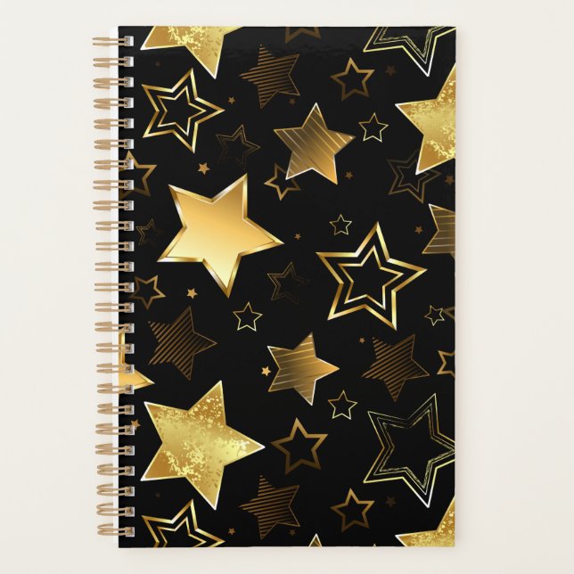 Agenda Patrón sin foco con las estrellas doradas (Anverso)