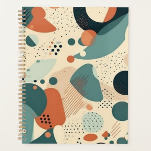 Agenda Patrón sin soldadura mínimo abstracto - Geométrico