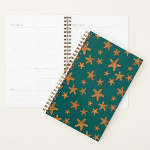 Agenda Patrón Starfish naranja