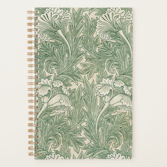 Agenda Patrón Tulip (1875) De William Morris (Anverso)