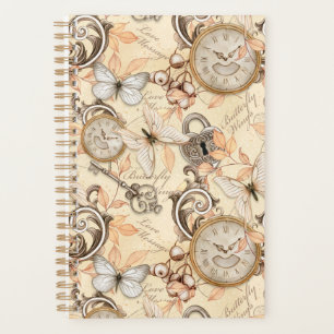 Agenda Patrón victoriano vintage Shabby Chic Country