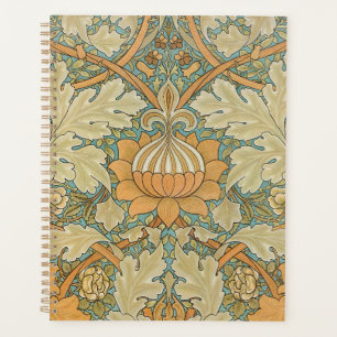 Agenda Patrón Vintage St James Acanthus de William Morris