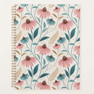 Agenda Pattern Echineceas Glitter