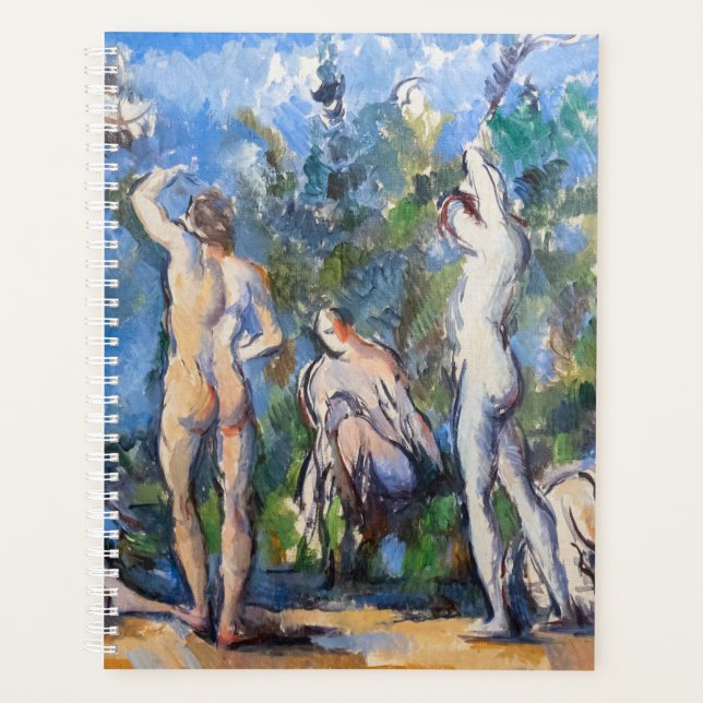 Agenda Paul Cezanne - Cinco Bathers (Anverso)