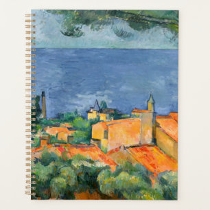 Agenda Paul Cezanne - Estaque con techos rojos