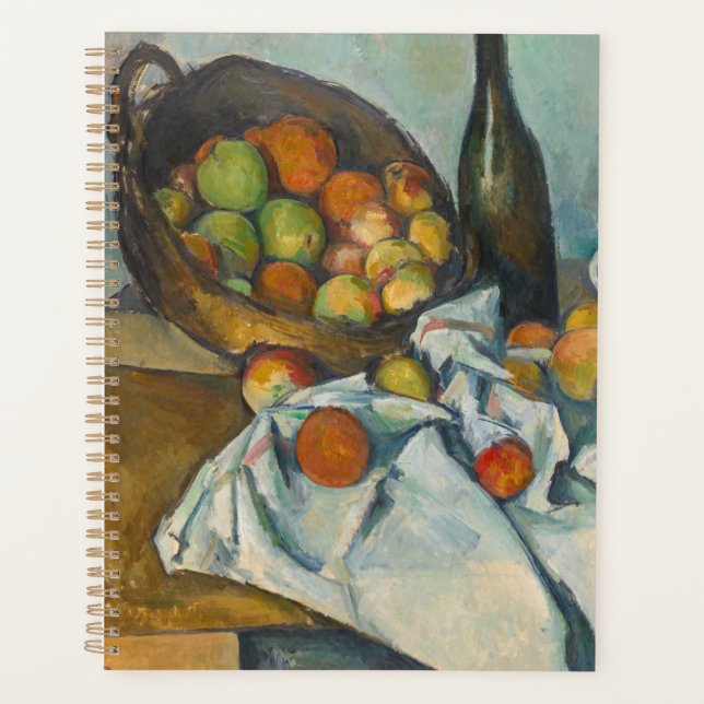 Agenda Paul Cezanne - La canasta de manzanas (Anverso)