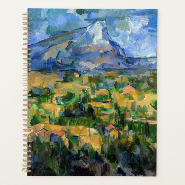 Agenda Paul Cezanne - Mont Sainte-Victoire (Anverso)