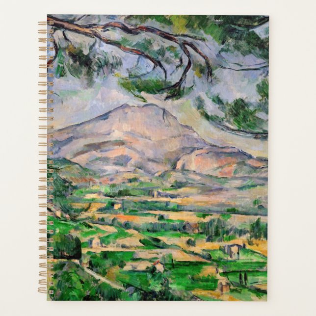 Agenda Paul Cezanne - Mont Sainte-Victoire y Pino Grande (Anverso)