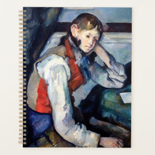 Agenda Paul Cezanne - Niño en el chaleco rojo