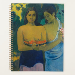 Agenda Paul Gauguin - Dos mujeres tahitianas