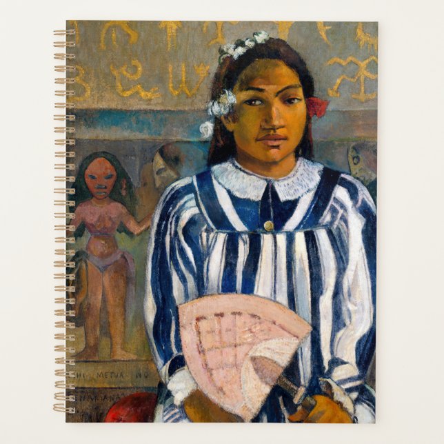 Agenda Paul Gauguin - Los antepasados de Tehamana (Anverso)
