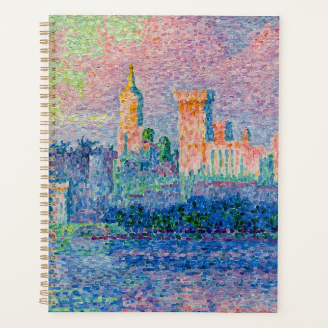 Agenda Paul Signac - El Palacio Papal, Aviñón (Anverso)