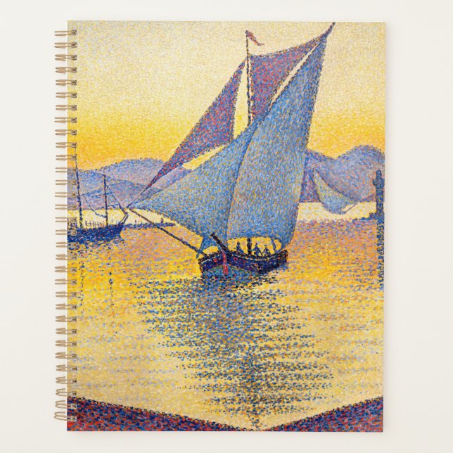 Agenda Paul Signac - El puerto al atardecer, Opus 236 (Anverso)
