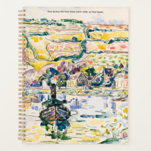Agenda Paul Signac-Petit Andely-The River Bank 1920-1929