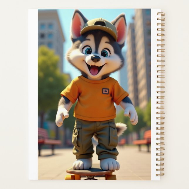 Agenda Paws & Swagger™ Inspirados en el Mascota - Styl (Reverso)