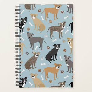 Agenda Paws y huesos de Pitbull