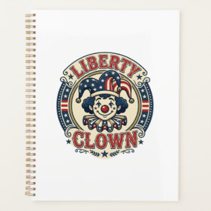 Agenda Payaso de la Libertad Patriótico Payaso Cute V