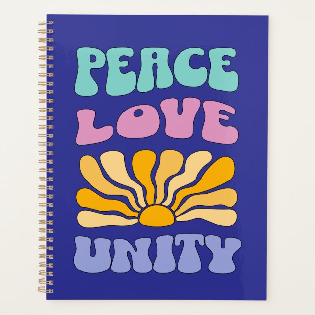 Agenda Paz Amor Unidad (Anverso)