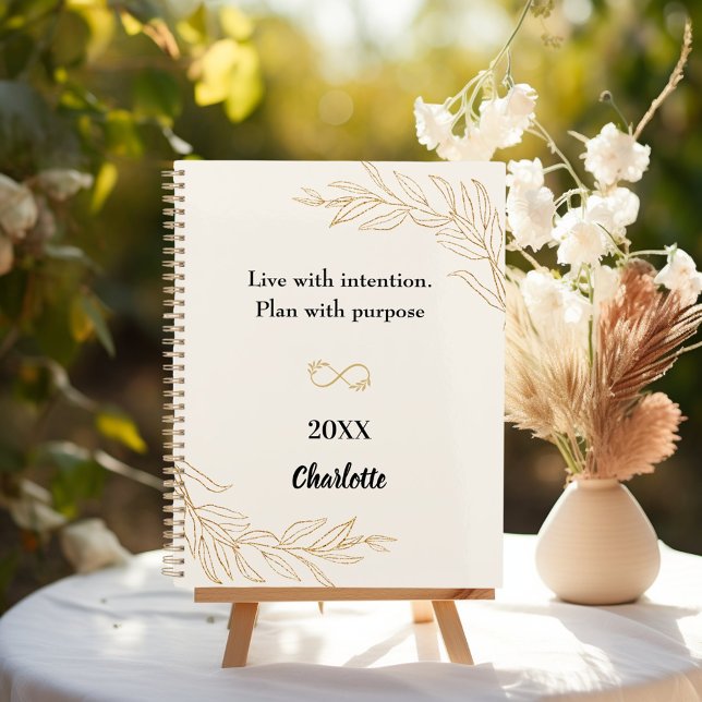 Agenda Peach gold foliage quote 2026 (Subido por el creador)