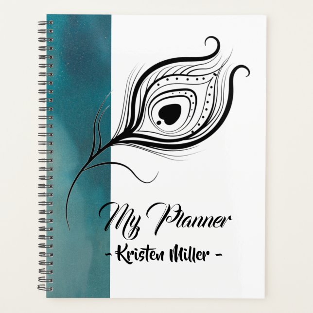 Agenda Peacock Feather (Anverso)