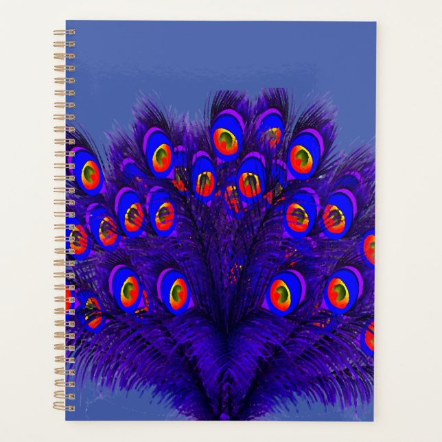 Agenda Peacock Feathers (Anverso)