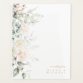 Agenda Pearl Rubor Floral Boda ID989