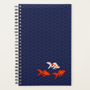 Agenda Peces de oro en el Personalizable del patrón Seig