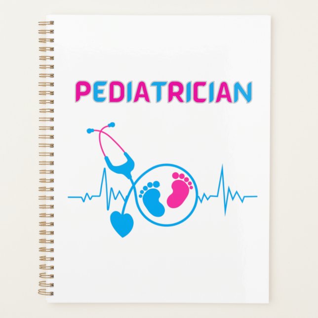 Agenda Pediatra, médica pediatra, médica infantil, (Anverso)