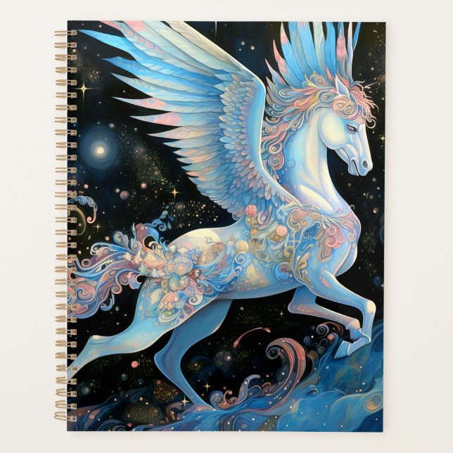Agenda Pegasus Fantasy Art (Anverso)