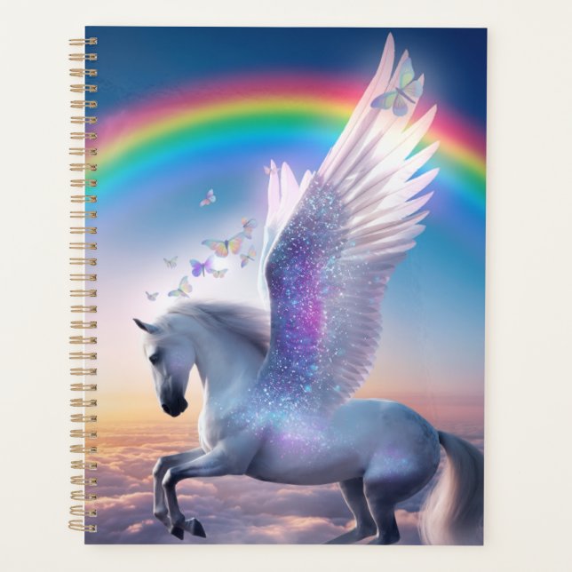 Agenda Pegasus with Rainbow (Anverso)