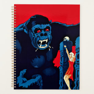 Agenda Película icónica de impresión del monstruo gigante