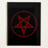 Pentagram del diablo Rojo