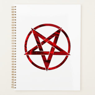Agenda Pentagram del diablo Rojo