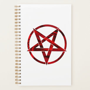 Agenda Pentagrama del Diablo Rojo