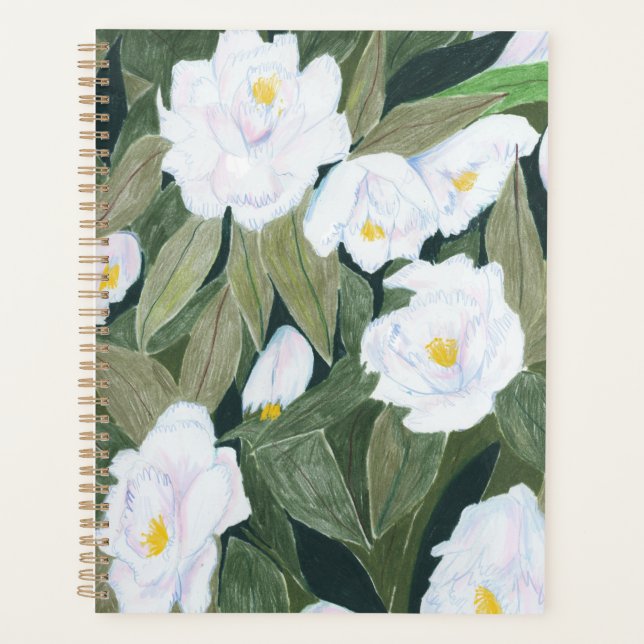 Agenda Peonies Planner (Anverso)