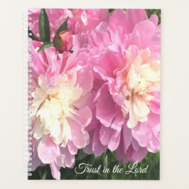 Agenda Peonies rosados