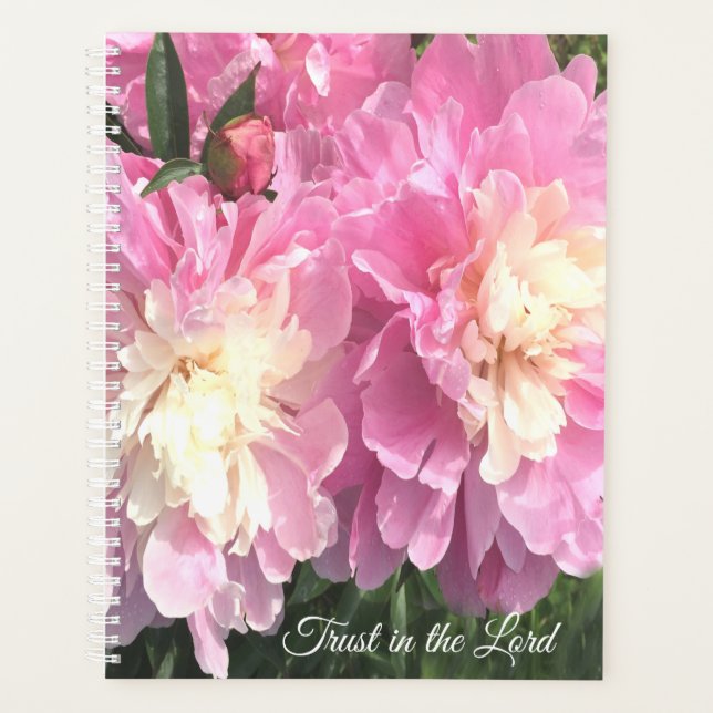 Agenda Peonies rosados (Anverso)