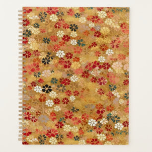 Agenda Pequeñas flores Chiyogami Planner