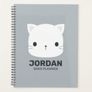 Agenda Pequeño gato con nombre personalizado