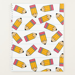 Agenda Pequeños lápices en papel