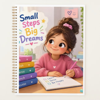 Agenda Pequeños Pasos Grandes Sueños Motivación de Estudi
