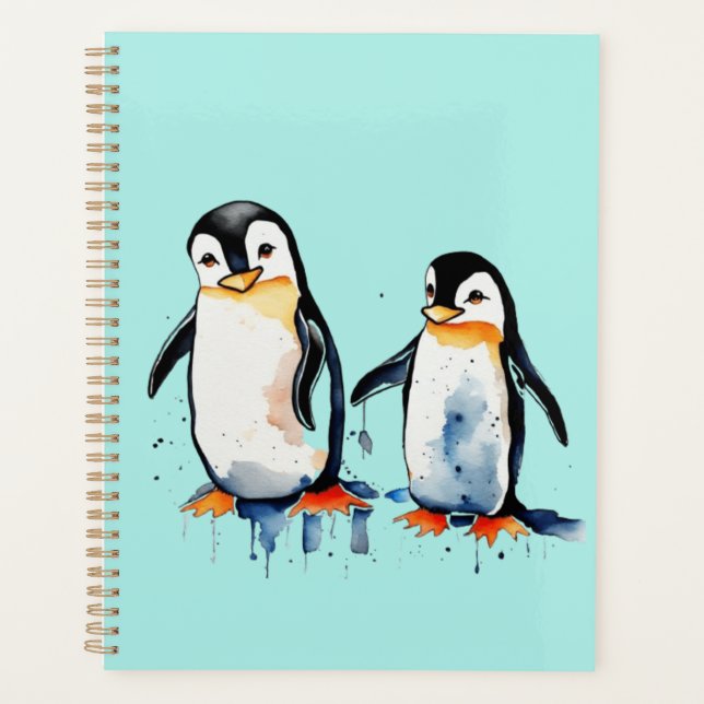 Agenda Pequeños pingüinos (Anverso)