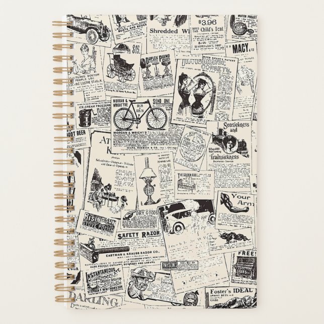 Agenda Periódico Vintage (Anverso)