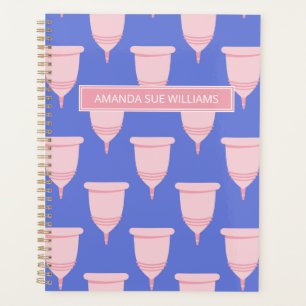 Agenda Período / ciclo menstrual - Su nombre /Monograma