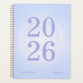 Agenda Periwinkle Aura Big Year Planner